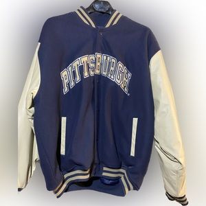 Colosseum Sportswear Pitt Panthers Varsity Jacket